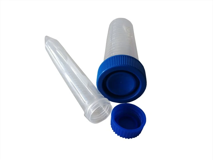 Il tubo di centrifuga utilizza in laboratorio