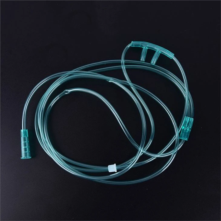 Tubo cannula monouso medicale in pvc morbido ossigeno nasale