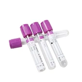 Lab Edta K3 Tubo monouso per la raccolta del sangue sottovuoto in vetro