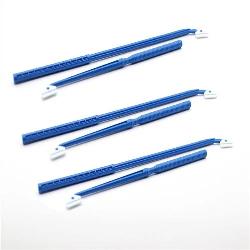 Raschietto per cellule sterili in plastica con testa a lama flessibile per laboratorio