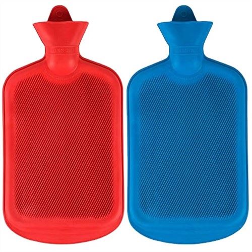 Borse dell'acqua calda in gomma naturale con coperchio